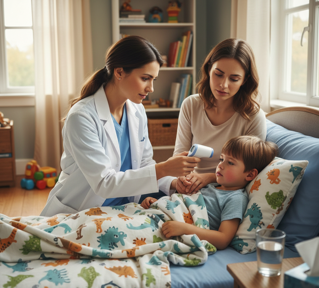 Pediatra a Domicilio en Santiago: Cuándo Llamar, Qué Esperar y Por Qué Es la Mejor Opción para tu Hijo